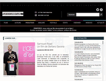 Tablet Screenshot of film-documentaire.fr